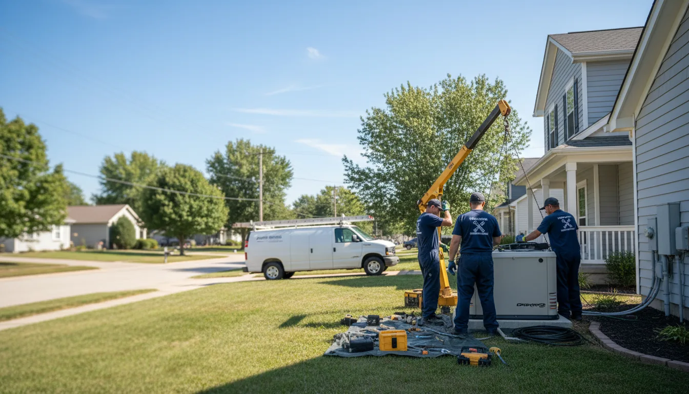 Generator Installation in Burdick, KS near me